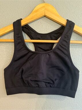 Champion Black Racerback Sports Bra